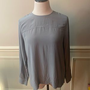 Everlane Silk Long-Sleeve Blouse